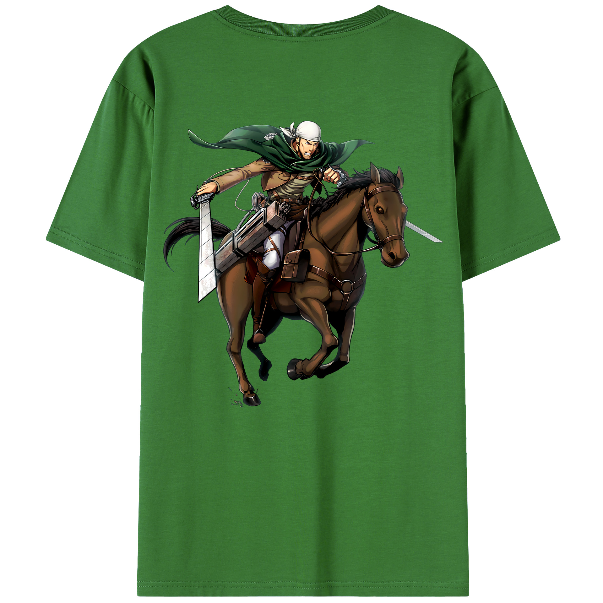 （画像用） 進撃の巨人 Attack on Titan レディース半袖Tシャツ(バックプリント)